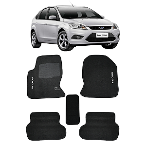 Tapete Focus 2009 2010 2011 2012 2013 2014 Carpete Logo Bordado