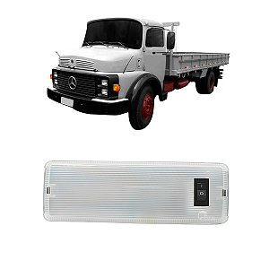 Lanterna De Teto Cabine Caminhão Mb 1313 1513 1519 2013 Cara Preta 1984/...