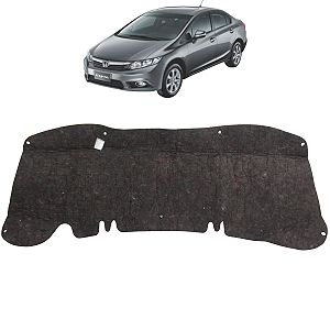 Forro Manta Acústica Capô Civic 2007 2008 2009 2010 2011