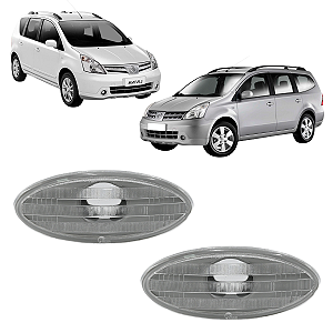 02 Lanterna Lateral Pisca Paralama Nissan Livina Grand Livina 2009 A 2014 Xtrail 2007