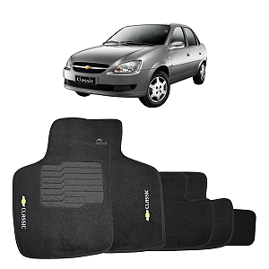 Tapete Corsa Classic 2003 2004 2005 2006 07 08 09 10 a 2015 Carpete Logo Bordado
