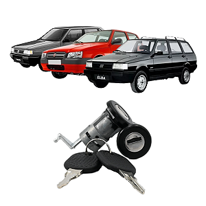 Kit com 2 Cilindros da Porta Completo Direita e Esquerda Uno Prêmio Elba 2 pts