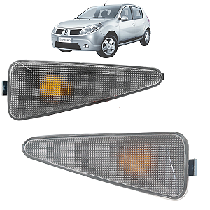 2 Lanterna Seta Pisca Lateral Paralama Sandero 2008 2009 2010 2011 2012 20132014