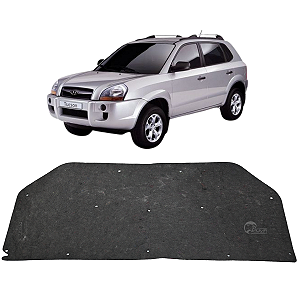 Manta Capô Tucson 2007 2008 2009 2010 2011 2012 2013 2014 2015 2016 2017 2018 Presilha