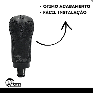 Manopla Bola De Cambio Gol G5 Saveiro Polo Fox Voyage 2008 2009 2010 2011 2012 2013