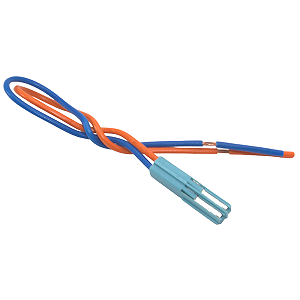 Conector Plug Lanterna De Seta Honda Titan 150 Fan 125 Fan 160 Titan 160 Cg Start 2015 a 2014 Azul