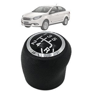 Manopla Bola Câmbio Grand Siena 2012 2013 2014 2015 2016 2017 2018 2019 2020 2021