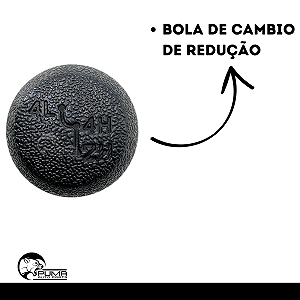 Manopla Bola Cambio Reduzida L200 1996 97 98 99 00 01 02 03 04 05 06 2007