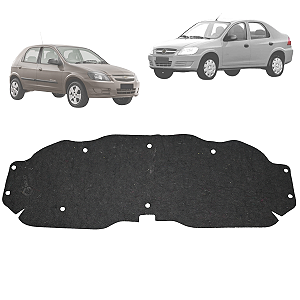 Forro Manta Do Capô Prisma 2007 a 2012 Celta 2007 a 2016 + Presilha