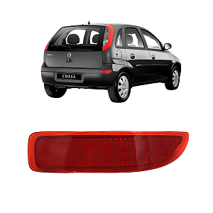 Olho De Gato Parachoque Traseiro Corsa Hatch 2003 2004 2005 2006 2007 2008 2009 2010 2011 2012