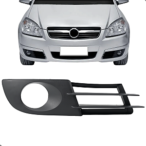 Moldura Farol De Milha Vectra 2006 2007 2008 Preto Com Furo