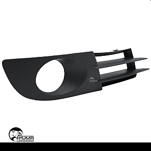Moldura Farol De Milha Vectra 2006 2007 2008 Preto Com Furo