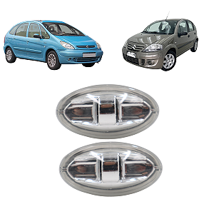 2 Lanterna Lateral Citroen C3 Berlingo Picasso Jumpy Jac Motors J2 J3 Peugeot 207 307 Com Soquete