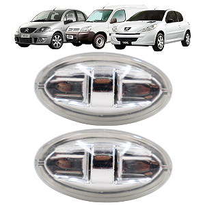 2 Lanterna Lateral Citroen C3 Berlingo Picasso Jumpy Jac Motors J2 J3 Peugeot 207 307 Com Soquete