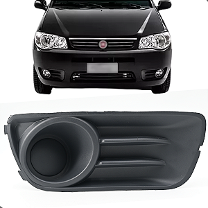 Moldura Grade Farol Milha Palio G3 2011 A 2016 Siena Economy