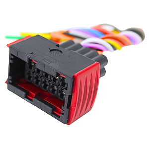 Chicote C/ Conector 10 Vias P/ Farol Gm Vectra Astra Corsa Meriva