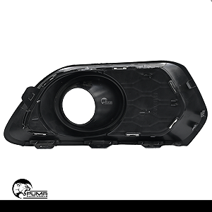 Par Grade Farol Milha Sandero 2014 2015 2016 2017 2018 2019 2020 Com Furo Preto