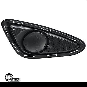 Par Grade Moldura Milha Hyundai Hb20 2012 2013 2014 2015 Sem Furo