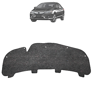 Kit Manta Forro Do Capô E Presilha Honda City 2015 2016 2017 2018 2019 2020
