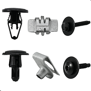 Kit 53 Presilha Parachoque Dianteiro Onix Activ 2017 2018 2019