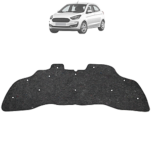 Manta Forro De Capô Ford Ka 2015 2016 2017 2018 2019 2020 Presilha