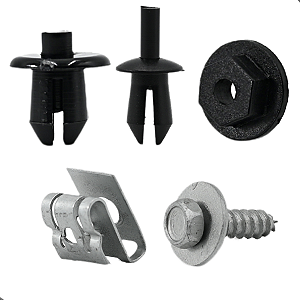 Kit 17 Grampo Presilha Parabarro Dianteiro Onix Prisma 2013 2014 2015 2016