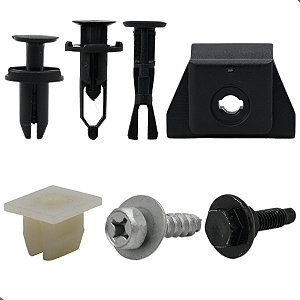 Kit 28 Grampo Parachoque Dianteiro Corolla 2009 10 11 2012 2013 2014