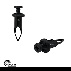 12 Grampo Presilha Parachoque Traseiro Corolla 2002 2003 04 05 06 07 2008