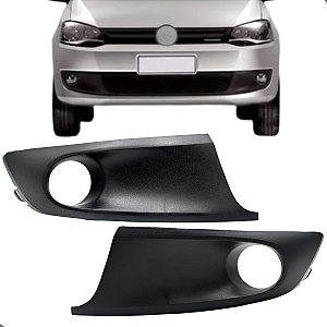 Par Grade Moldura Milha C/ Furo Fox Spacefox 2010 2011 2012 2013 2014