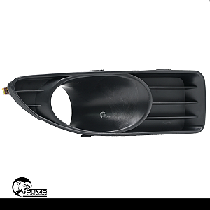 Moldura Grade Farol Milha Linea 2008 2009 2010 11 12 13 2014 Preta
