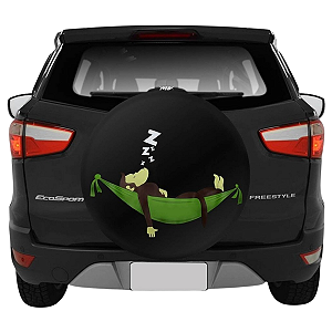 Capa Estepe Ecosport Crossfox Spin Aro 13 14 15 16 Macaco Dormindo