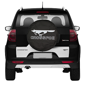Capa De Estepe Pneu Crossfox Com Cadeado Raposa
