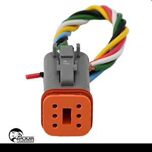 Soquete Plug Conector Fêmea Linha Agrícola Máquinas Dt06-6s W6S