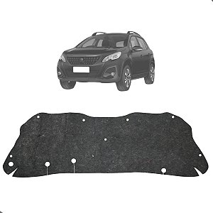 Manta Acustica De Capo Peugeot Allure 2008 2015 2016 2017 2018 2019 2020 2021 2022 + Presilha Adesivada