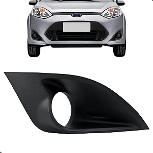 Grade Moldura Farol Milha Fiesta Rocam 2011 12 2013 2014 C/furo