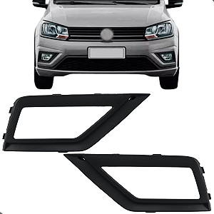 Par Moldura Farol Milha Gol Voyage G8 2017 2018 19 20 21 2022 Saveiro G7 C/Furo