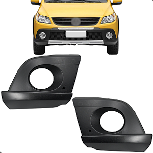 Par Grade Farol Auxiliar Milha Saveiro Cross G5 2010 2011 2012 2013 2014