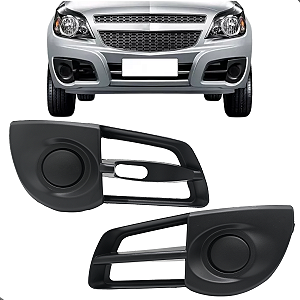 Par Grade Moldura Farol Milha Montana 2011 12 13 14 15 A 2019 Sem Furo