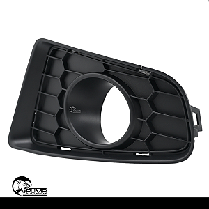Par Moldura Tampa Milha Sandero 2012 2013 2014 Com Furo Preto
