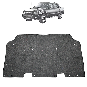 Forro Manta Capô Blazer S10 Sem Entrada De Ar 2001 Até 2011 + Presilhas