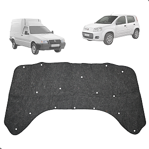 Manta Acustica Capo Uno Fiorino 2005 06 07 08 09 2010 2011 2012 2013 + Presilha Autocolante