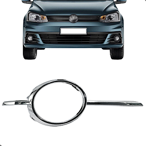 Moldura Farol Milha Aro Cromado Gol Voyage G7 2017 2018 2019 2020
