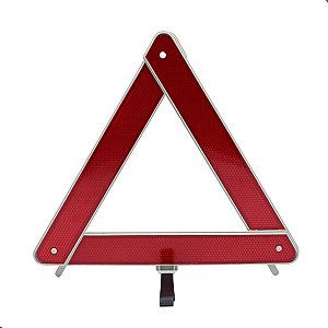 Triangulo Segurança Sinalização Com Peso Uso Automotivo