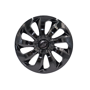 Calota Velox Aro 14 15 Preto Universal Fiat Ford Gm Volkswagen