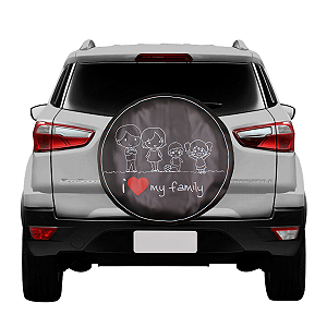 Capa Estepe Aircross Ecosport Spin Doblo Aro 13/16 My Family