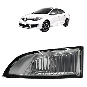 Lanterna Pisca Seta Do Retrovisor Fluence Megane 2011 Até 2018