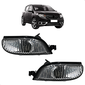 Par Pisca Seta Retrovisor Sandero Logan Versa 2015 2016 2017
