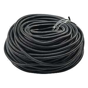 Mangueira Tubo Corrugada 3/8 9,5MM 25 Metros Anti Chamas