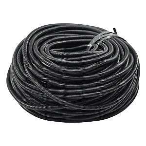 Tubo Mangueira Corrugado Anti Chamas 15,8mm 5/8 25 Metros