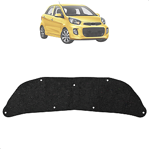 Forro Manta Capô Kia Picanto 2011 12 13 14 2015 2016 2017 + Presilhas